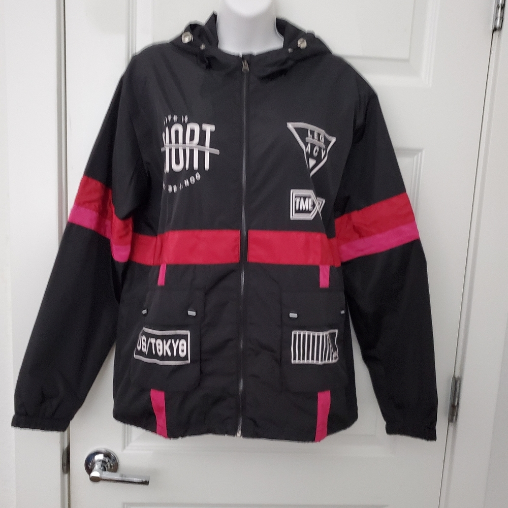 Musuccee Water resistant Windbreaker Hoodie size L
